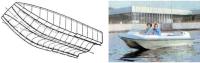 Морские сани УФФа Фокса по одному из проектов изобретателя (катер длиной 6.4 м)