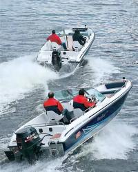 Мотолодка «Silver Husky»: вид сзади