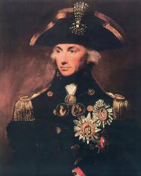 Национальный герой Великобритании вице-адмирал Горацио Нельсон (1758–1805)