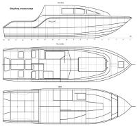Общий вид и планы катера