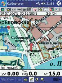 Ozi Expiorer - удобная с оболочка для работы GPS и растровыми картами