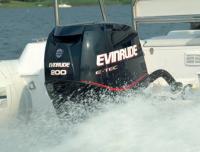 Подвесной мотор Evinrude на транце