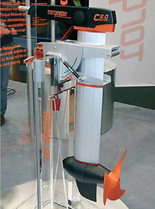 Подвесные электромоторы нового поколения «Torqueedo» из Германии необычайно легкие и экономичные