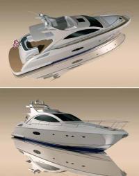 Пример дизайна моторной яхты «SB64 Asian Gem»