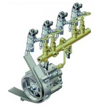 Принципиальная схема устройства Common Rail