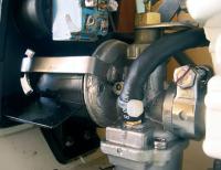 Пропаянные соединения в узле воздушной заслонки