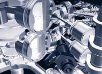 Пространственная схема деталей поршневой группы и ГРМ