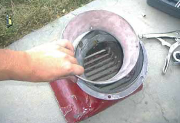 Рис. 5. Совмещенная с водозаборником обечайка ротора нуждается в периодическом осмотре