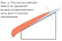 Рис. 9. Подкорректировать шаг в сторону увеличения