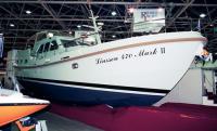 Самое большое из выставленных судов — моторная яхта «Linssen 470 Mark II»