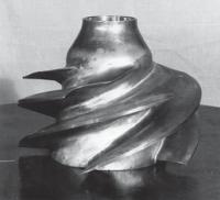 Шнековое рабочее колесо (импеллер) водометного движителя 96