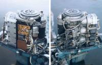 «Симбиоз-55»: вид со стороны глушителей (слева)и со стороны карбюратора