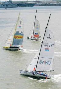 Старт гонки в Норфолке