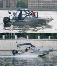 Тент-трансформер позволяет выбирать между полностью закрытым «домиком» и длинным «солнечным» навесом