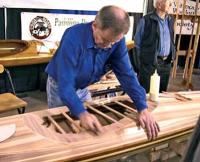 В Северной Америке прямо на выставке можно научиться строить классический каяк или каноэ