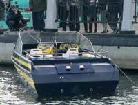 Вид сзади на катер «КС-600 Джет»