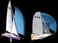 Внешний вид яхты проекта «А-38»