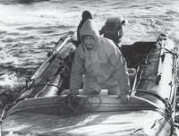 Возвращение с очередного этапа испытаний на теплоход