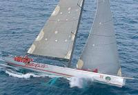 Яхта «Wild Oats XI» на ходу